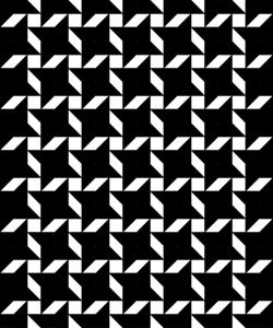 Geometric Houndstooth